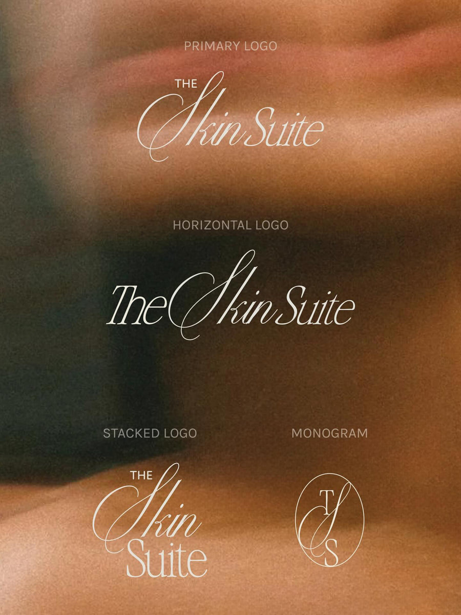 The Skin Suite branding and website design by Click Clique