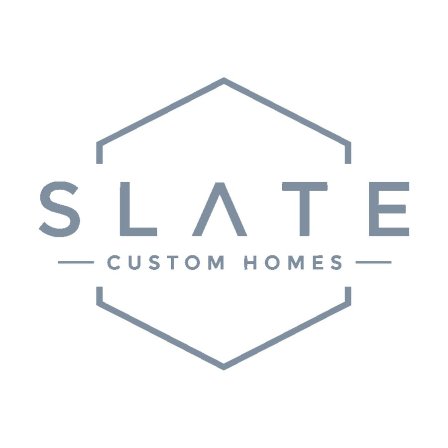 Slate Custom Homes logo design by Click Clique